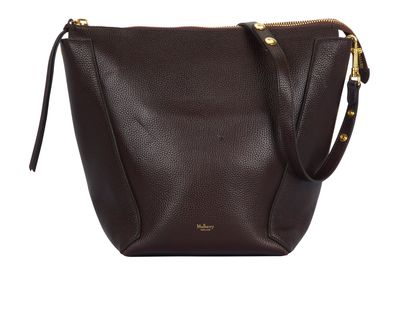 Camden Hobo, &pound;350, Handbags, Brown/Red, Coated Canvas, Front view